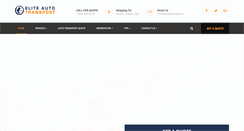 Desktop Screenshot of eliteautotransport.com